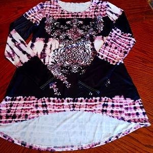 Just Fashion Now Tunic Top